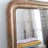 Mirror Louis Philippe patina of origin with its gold leaf