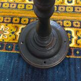 Early 20th century bistro table with cast iron base and Terrazzo top