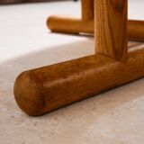 MK10633 Restored oak dining table by Kurt Østervig for Jason Møbler