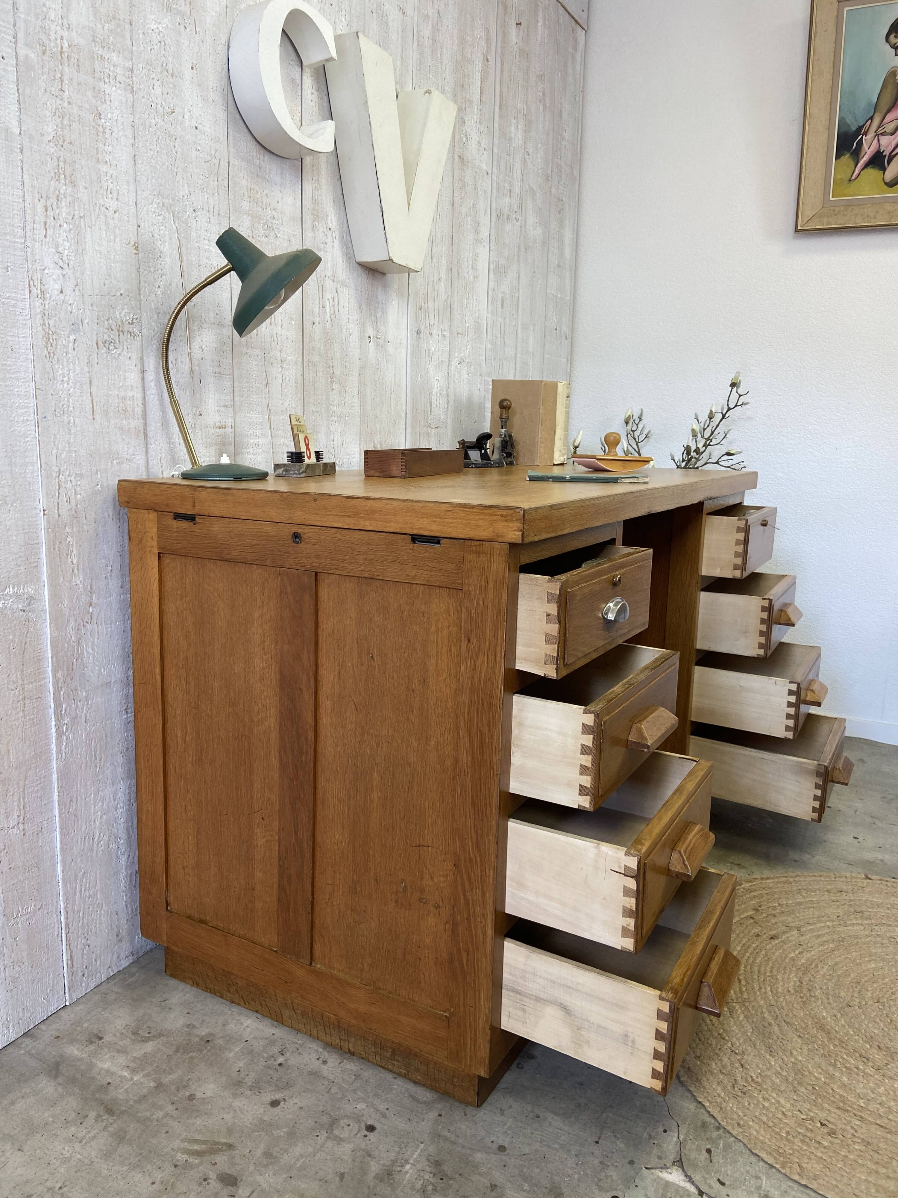 Vintage warden's office