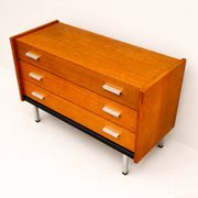 Light wood dressing table by Georges Frydman