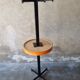 Bistro table, werzalit pedestal table from 1970