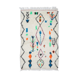 Colorful Berber Carpet 151x92cm