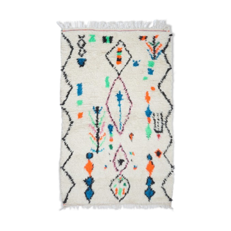 Colorful Berber Carpet 151x92cm