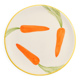 Set of 2 Small Carrot Plates