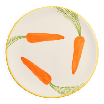 Set of 2 Small Carrot Plates