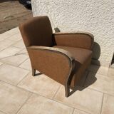 Art deco club armchair