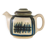Stoneware teapot, Danish design, 1960s, manufactured by Okela