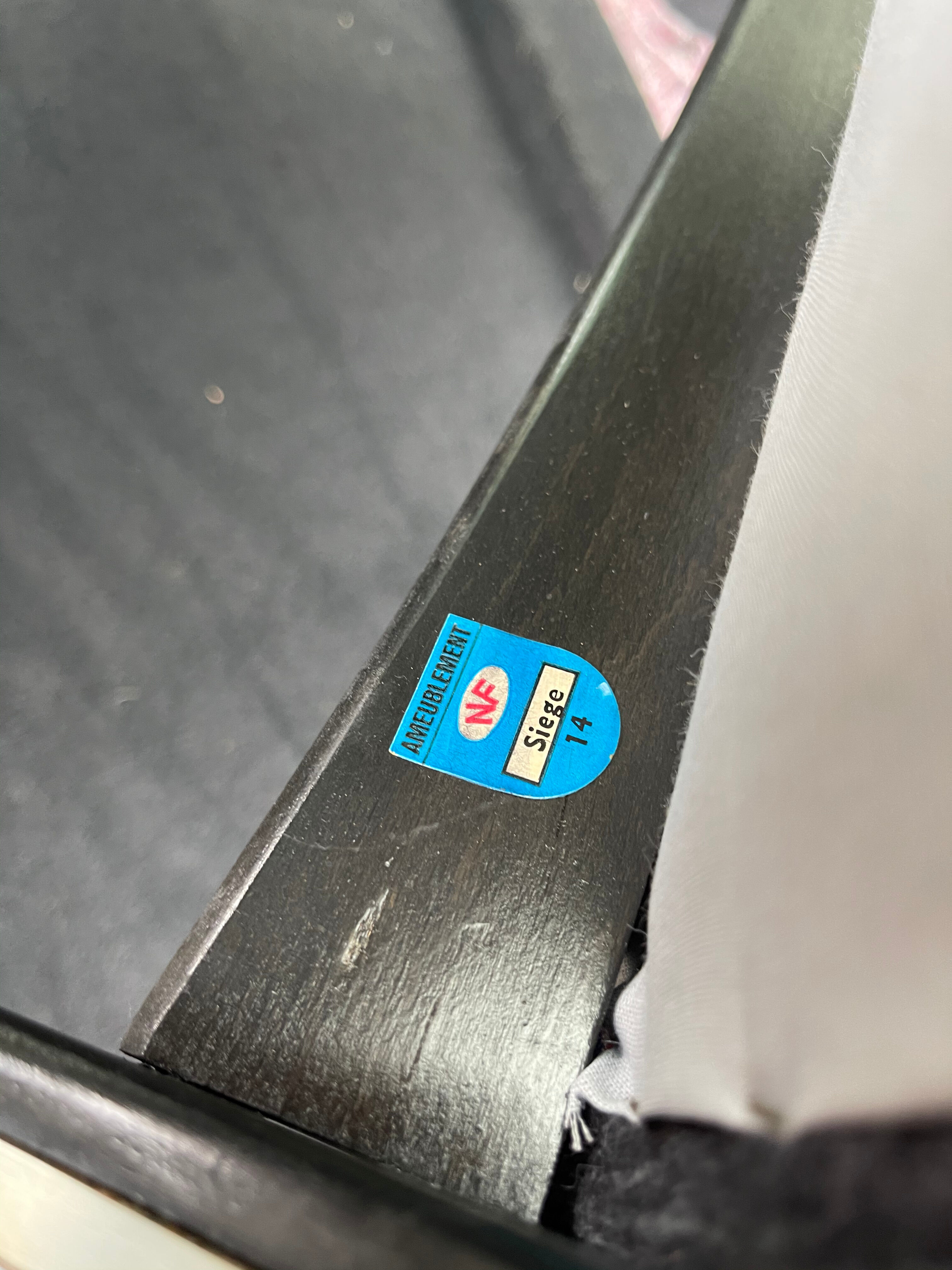 Set of vintage chairs design