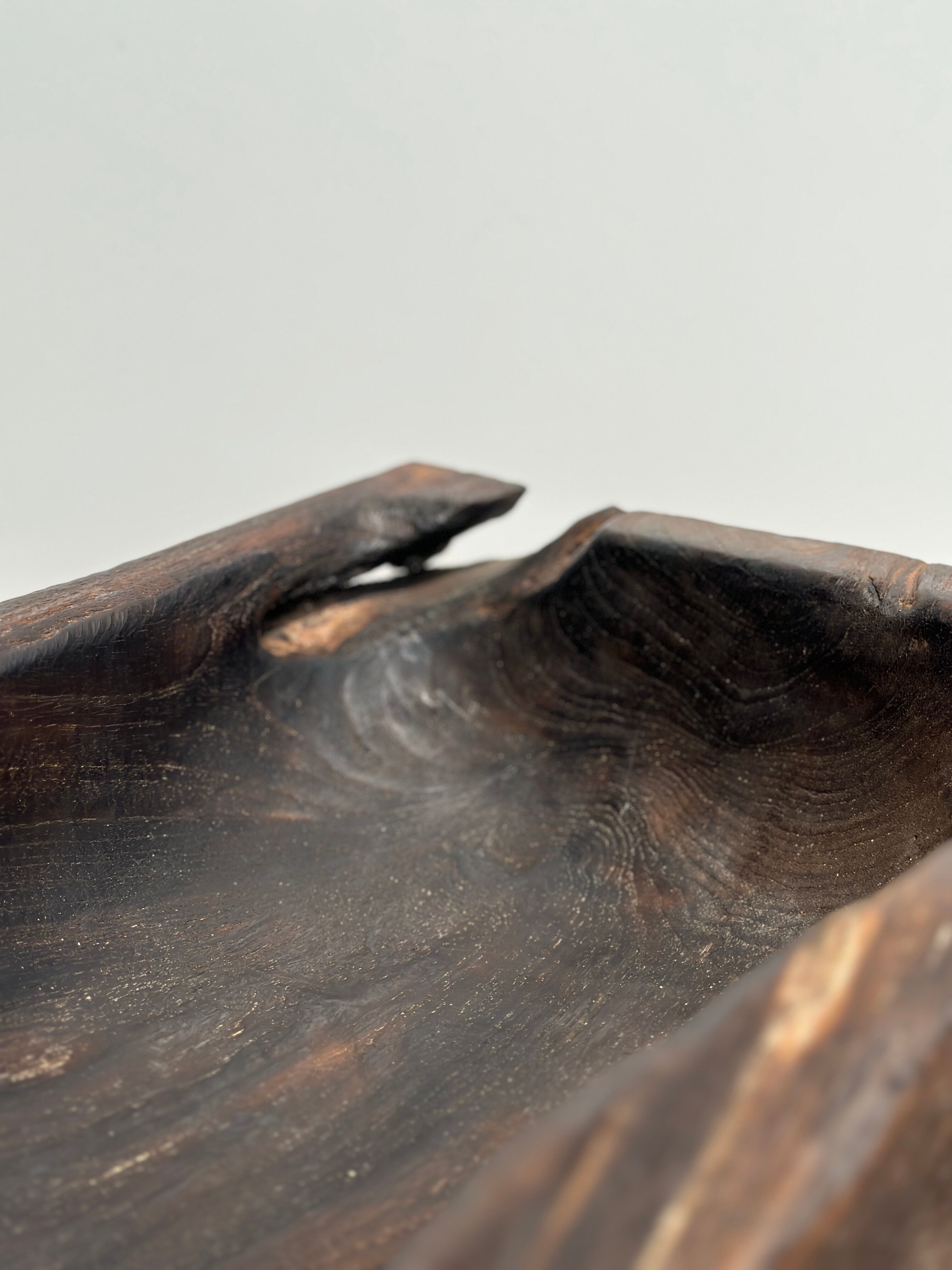 Asian teak empty pocket