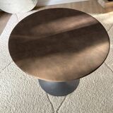Vintage marble table with tulip base