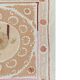 Hand knotted rug, vintage Turkish rug 116x124 cm