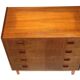 Scandinavian teak chest of drawers, Sweden, 1960