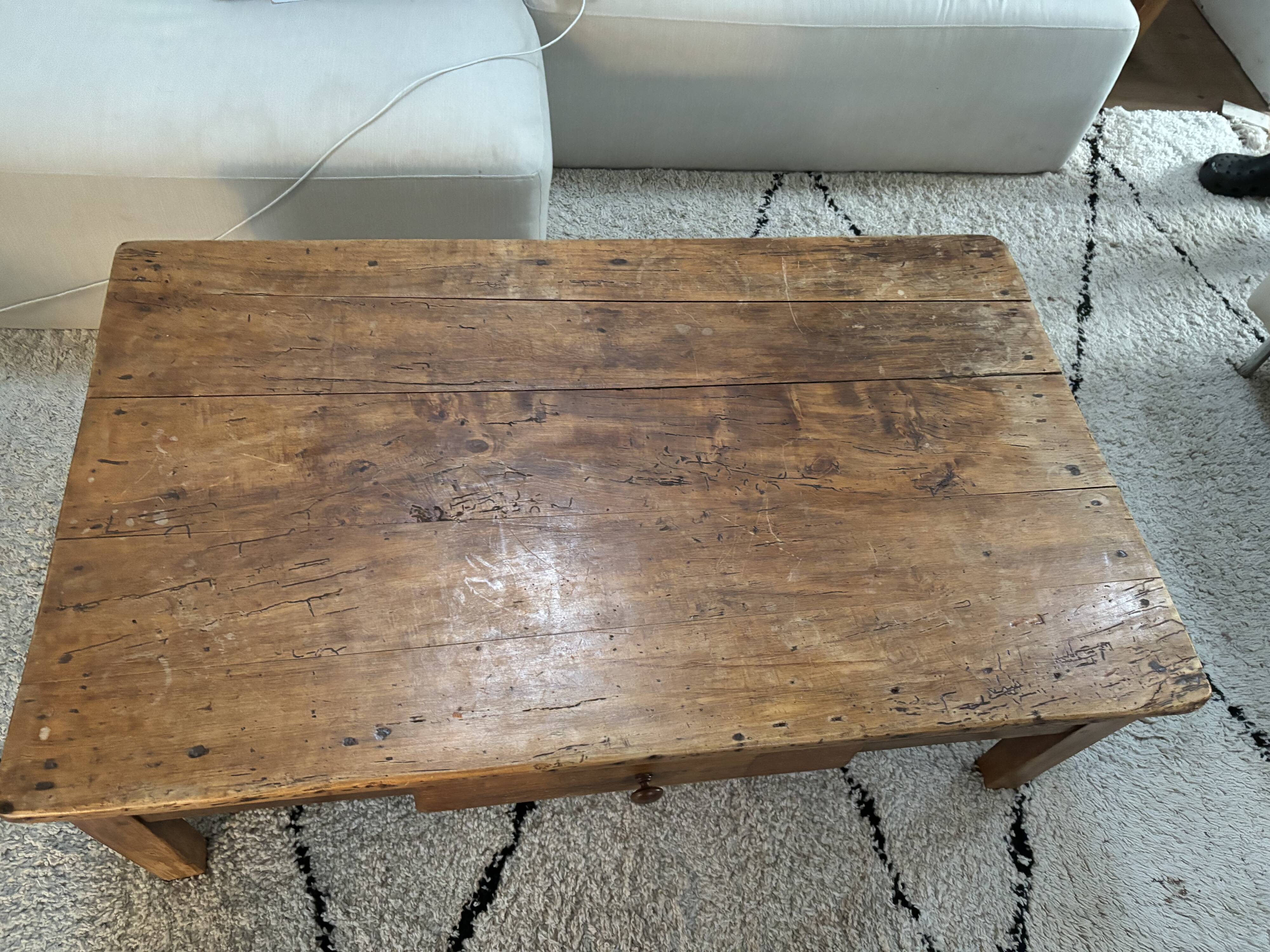 Farmhouse coffee table