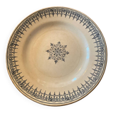Semi-deep dessert plate