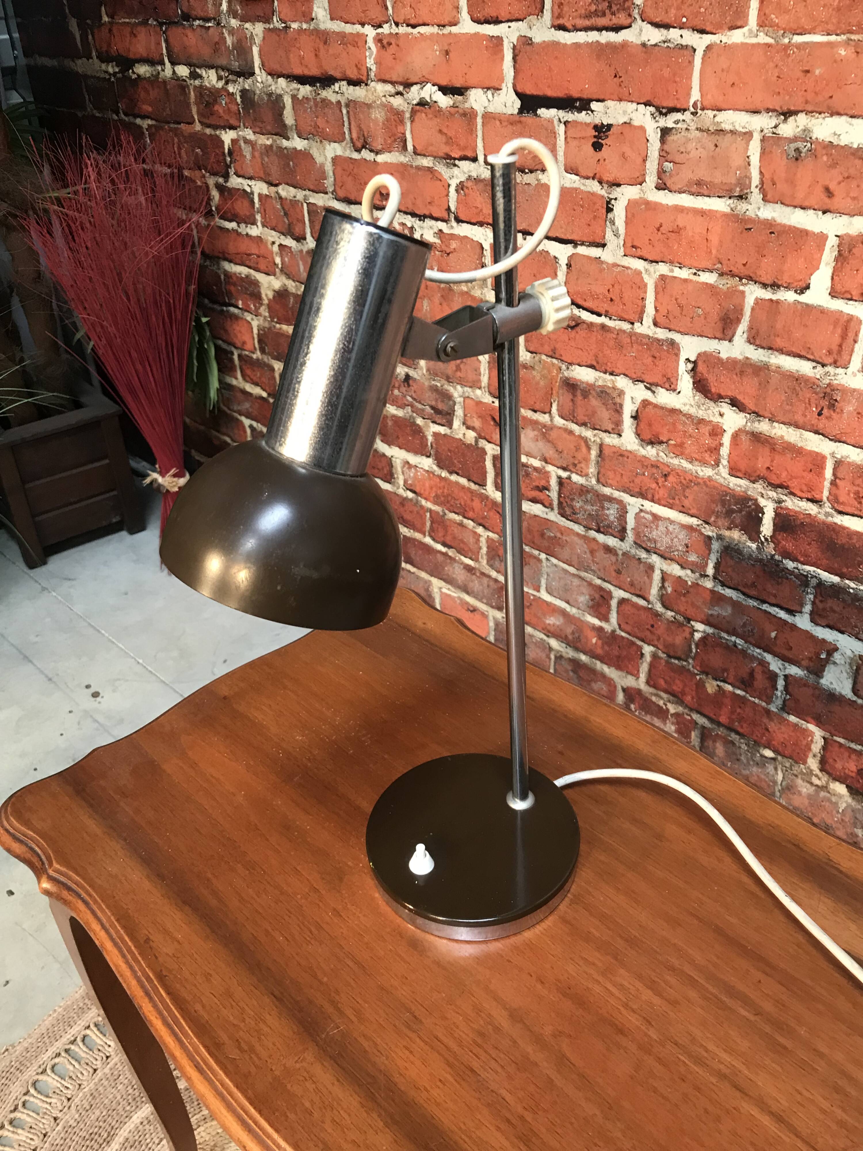 lampe de bureau année 60