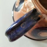 Red earthenware teapot