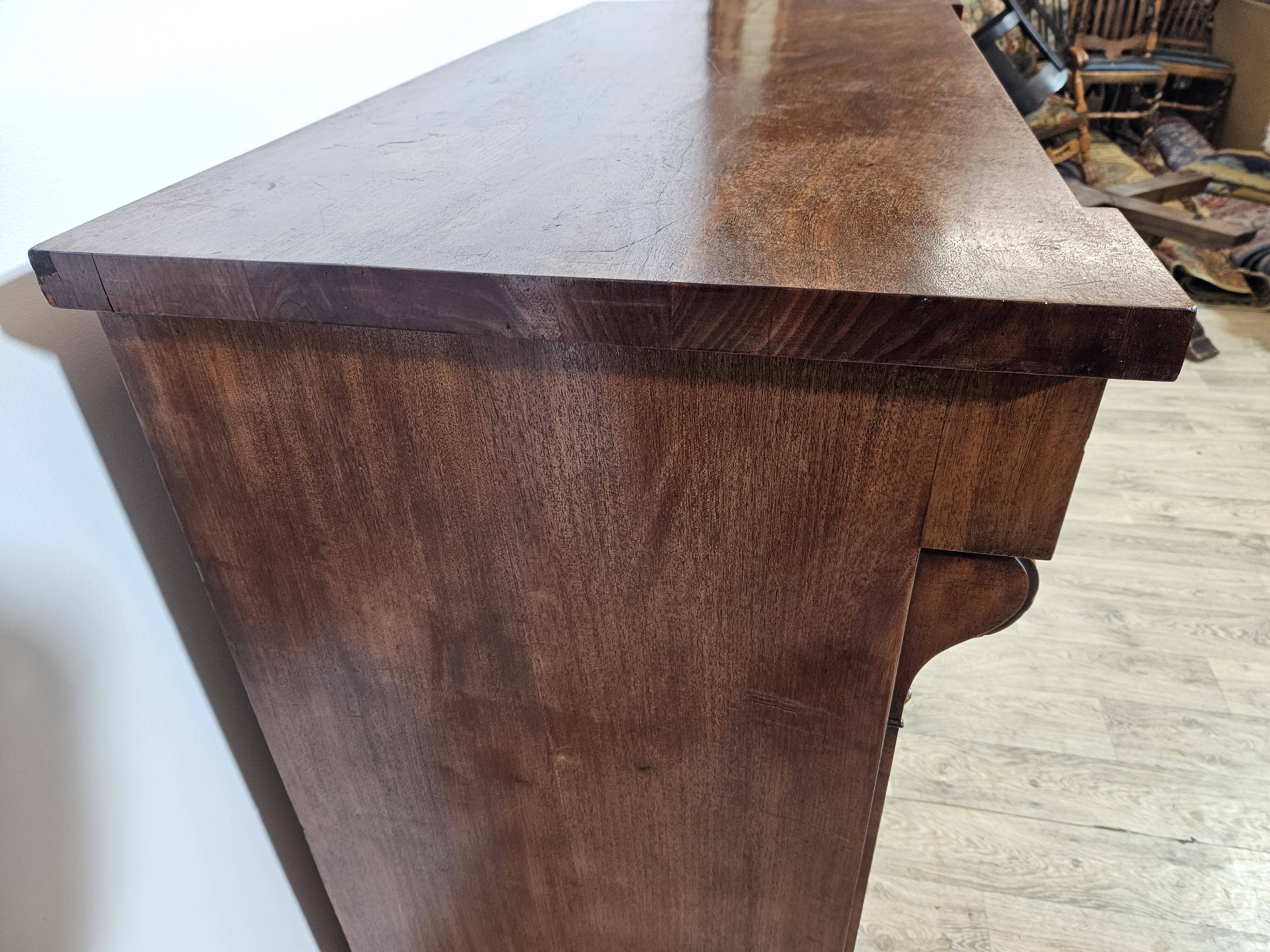 Chiffonier commode Biedermeier/Mahogany, première moitié du 19e siècle