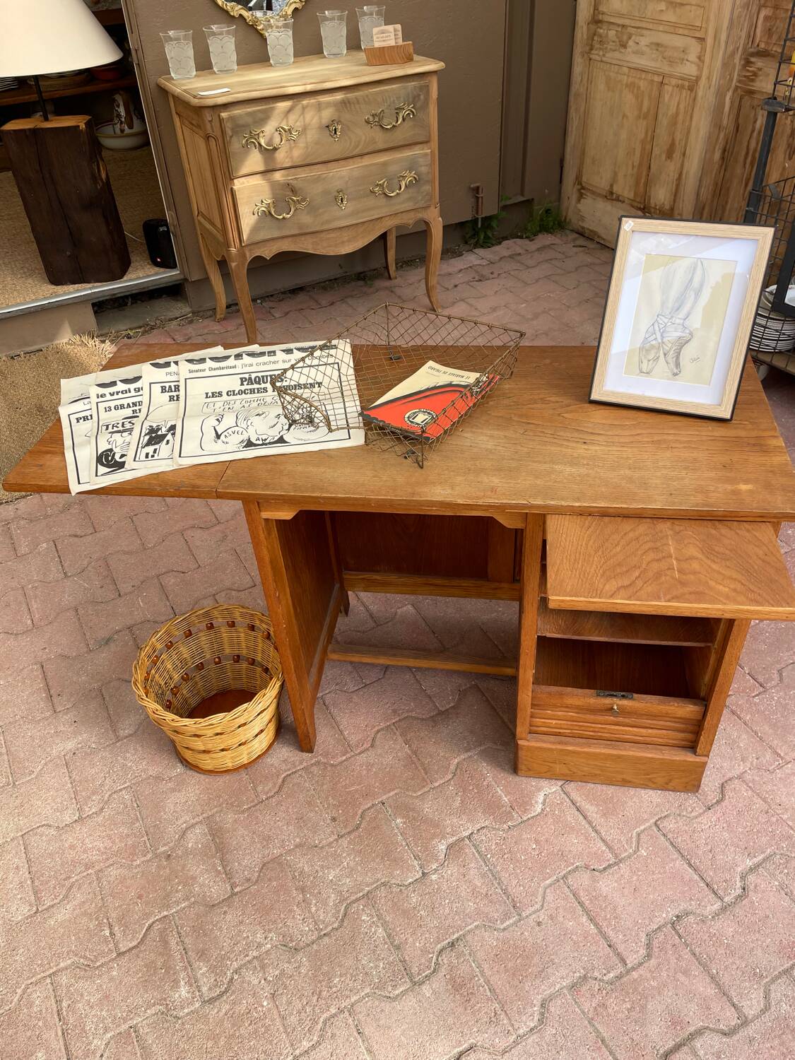 Vintage children's desk