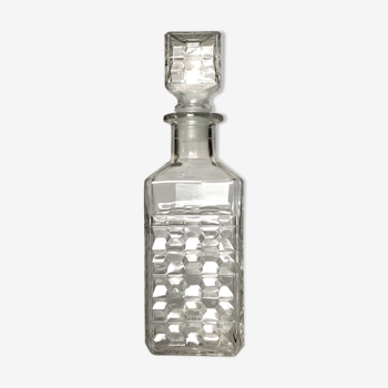 Square whiskey decanter