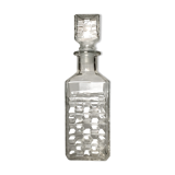 Square whiskey decanter