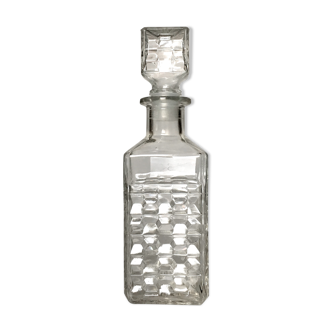 Square whiskey decanter