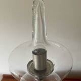 Vintage blown glass lamp from the 70s