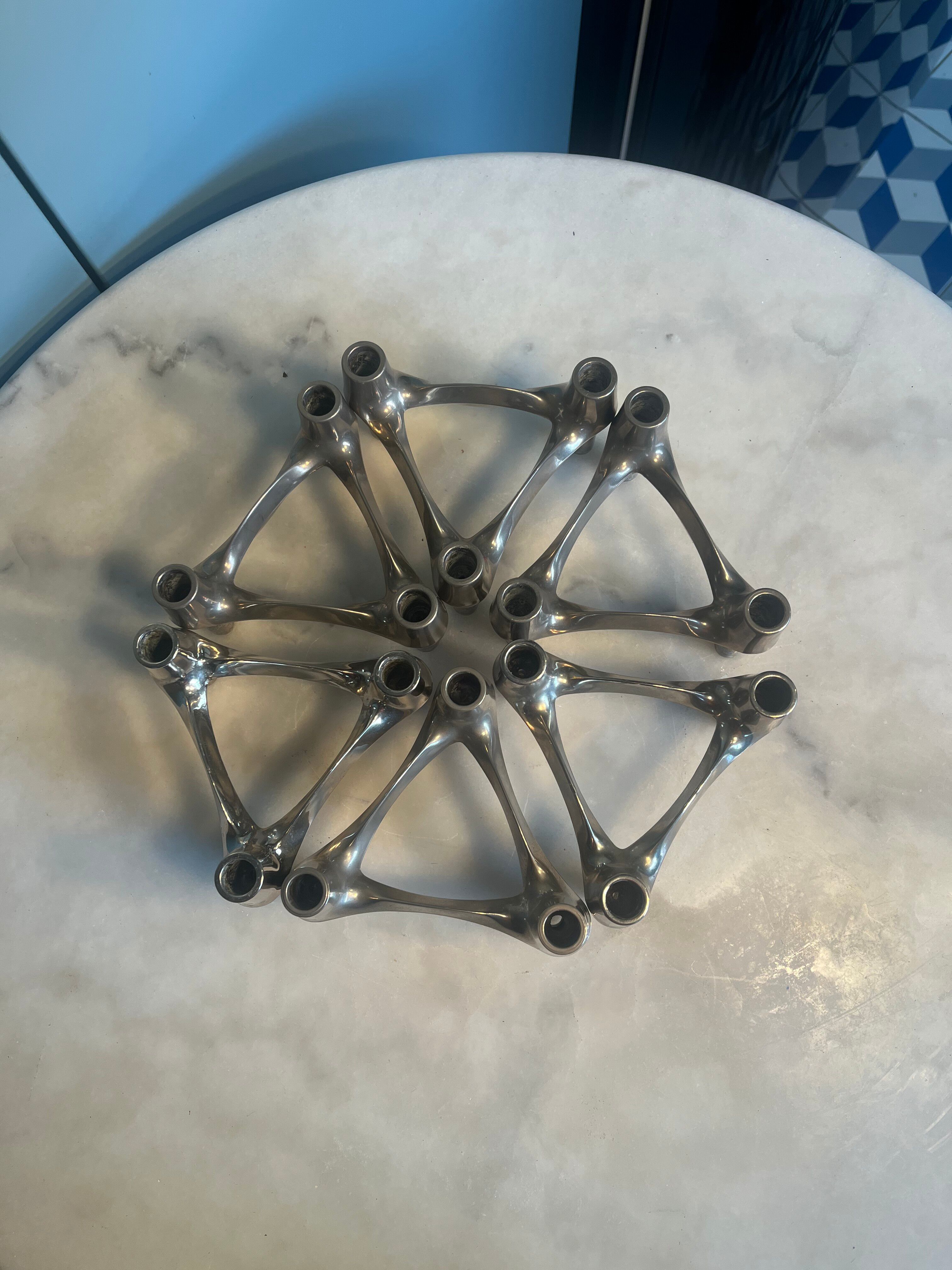6 Nagel BMF candle holders