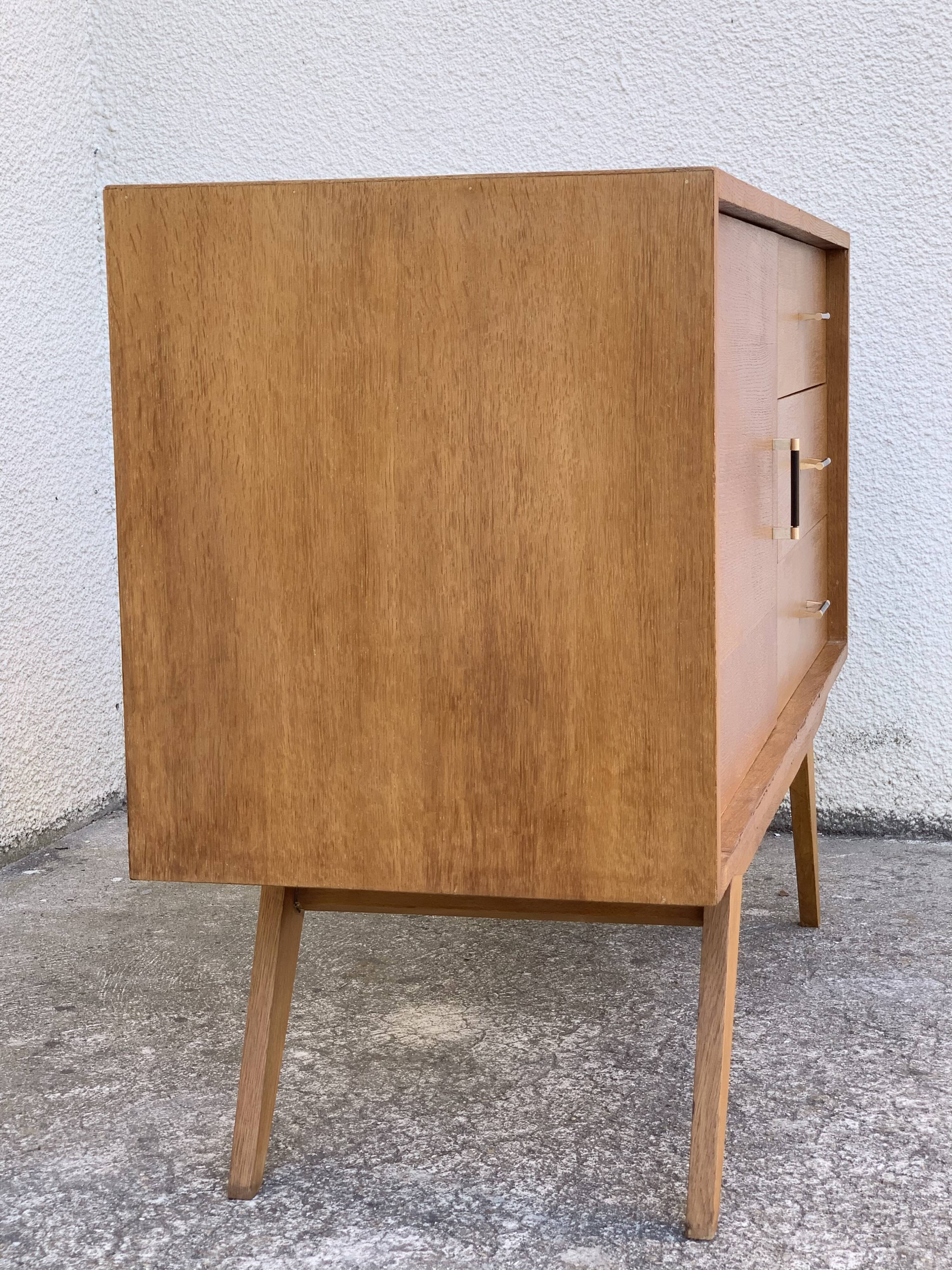 Vintage buffet compass feet 1950