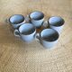 Lot of 5 cups sandstone