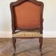 Fauteuil à la reine, style louis xv, vers 1750