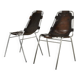 Chaises Les Arcs par Dalvera 1960s, lot de 2