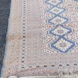Oriental silk wool rug