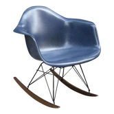 Rocking chair RAR Navy Blue by Charles & Ray Eames - Herman Miller-1970