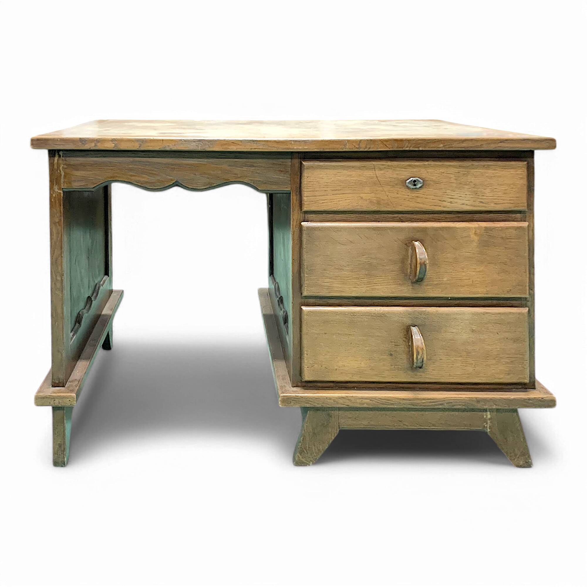 Small oak desk from the 1940s