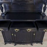 Early 20th Century Rococo Revival Oak Cabinet, 1950s