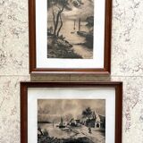 Painting india ink on paper 1928