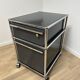 USM Haller wheeled cabinet in Anthracite Grey