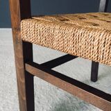 Modernist Bauhaus Rope Armchairs by Erich Dieckmann, Germany, 1930s, Set of 3