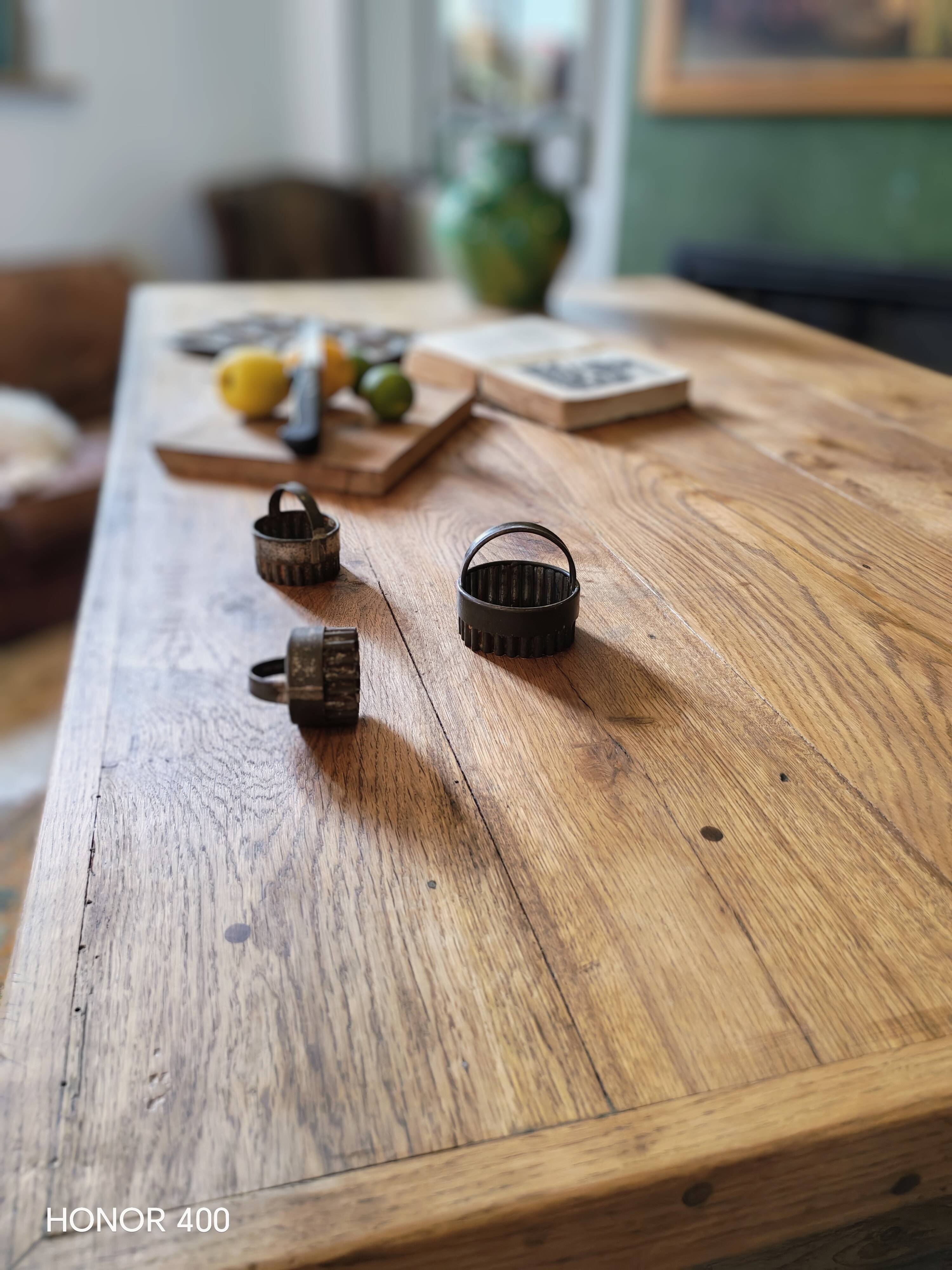 XXL solid oak kitchen island/worktop 180 x 105