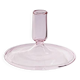 Pink Flat Candle Holder