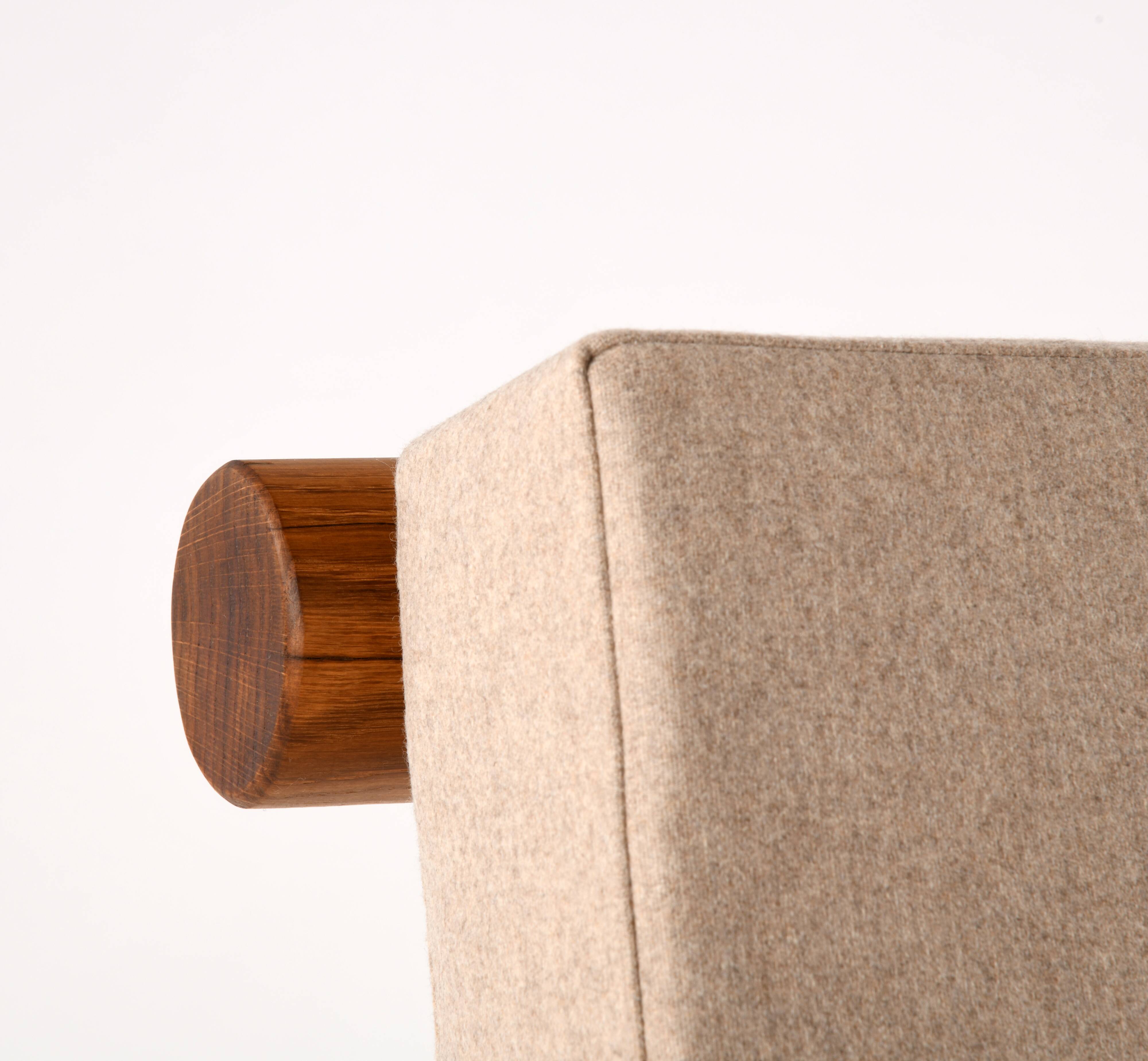 Pair of low chairs called La cachette selected by Charlotte Perriand