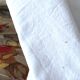 Drap métis avec monogramme