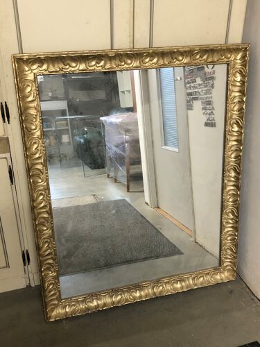 Miroir ancien or