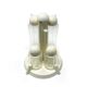 Vintage 1980s cruet set by Ambrogio Rossari for Guzzini
