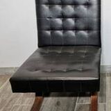 Fauteuil en cuir par Ludvik Volak