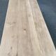 Renovated 19th century solid oak monastery dining table 200cm