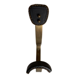 Patère Adnet en bronze et cuir 1950