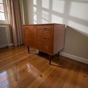 Vintage teak chest of drawers / mid-century wardrobe