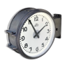 Horloge quai de gare marque ATO 1960 double